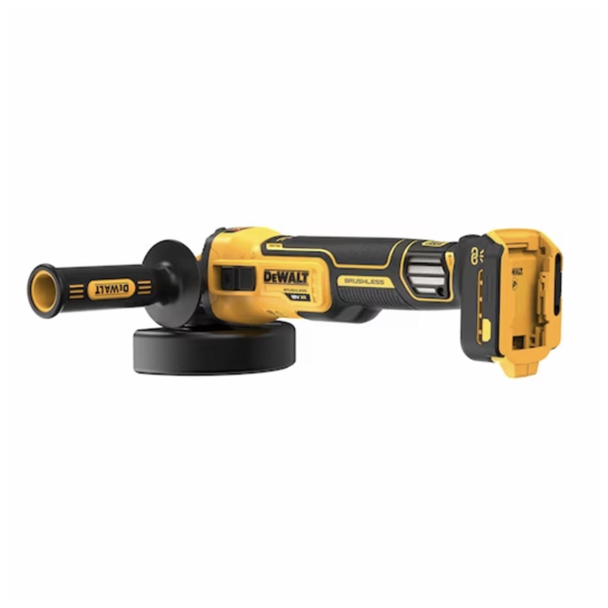 Angle grinder 125 mm Variable speed BRUSHLESS motor (in case without batteries and charger) in TSTACK CASE - DeWALT - DCG409VSNT-XJ Angle grinder 125 mm Variable speed BRUSHLESS motor (in case without batteries and charger) in TSTACK CASE - DeWALT - DCG409VSNT-XJ